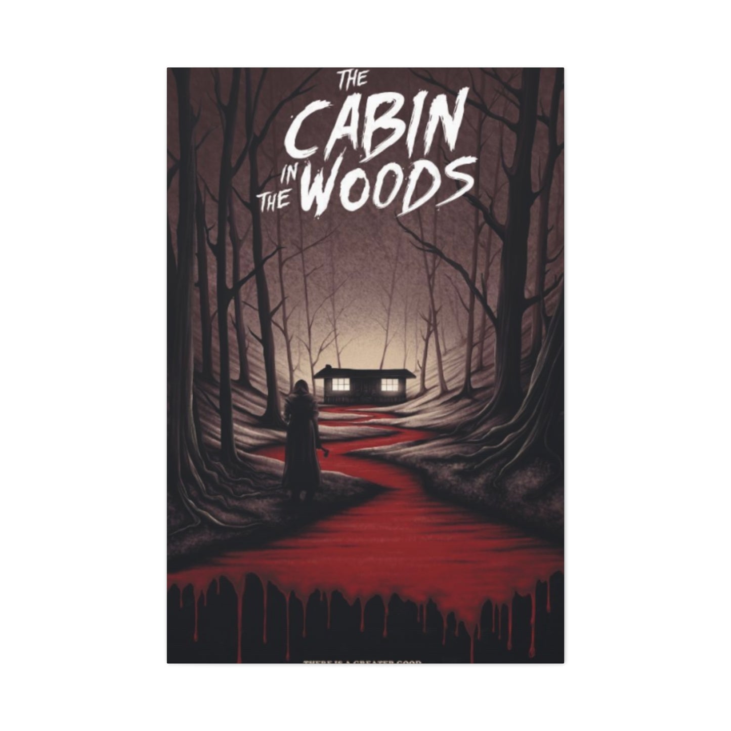 The Cabin in the Woods Horror Movie Poster Wall Art & Canvas Prints