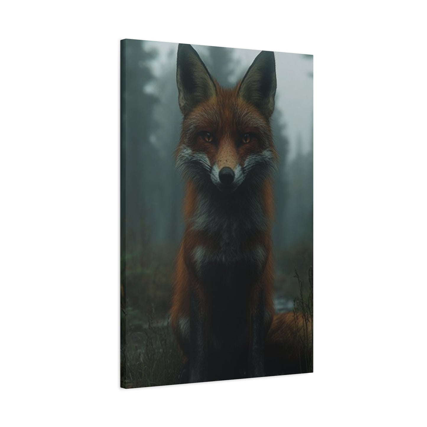 Fox in Forest Wall Art & Canvas Prints