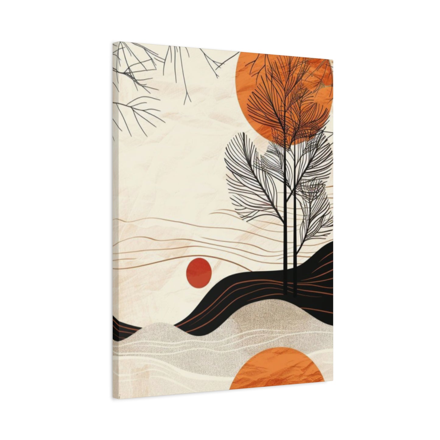 Minimalist Art Nouveau Landscape Modernism Wall Art & Canvas Prints