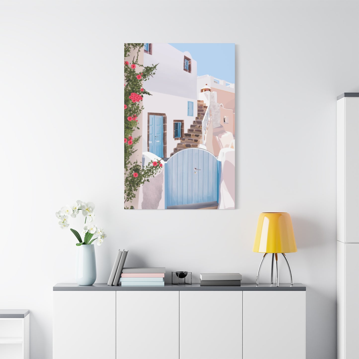 Greece Homes Wall Art & Canvas Prints