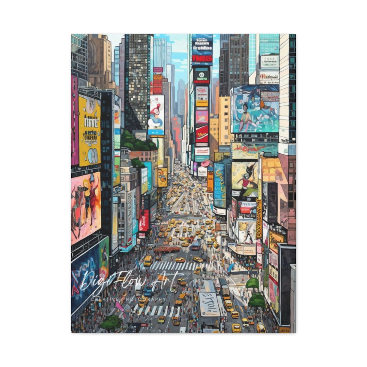 Time Square New York City Wall Art & Canvas Prints