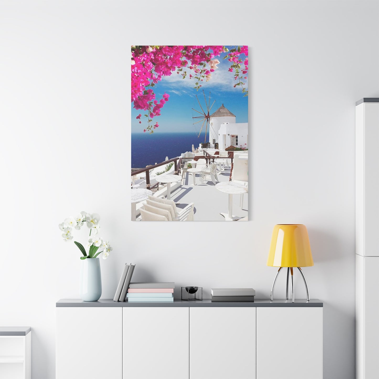 Greece Windmill Wall Art & Canvas Prints