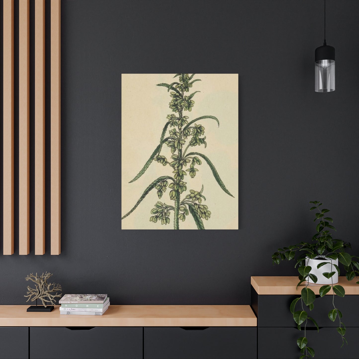 Plant Of Marijuana Wall Art & Canvas Prints