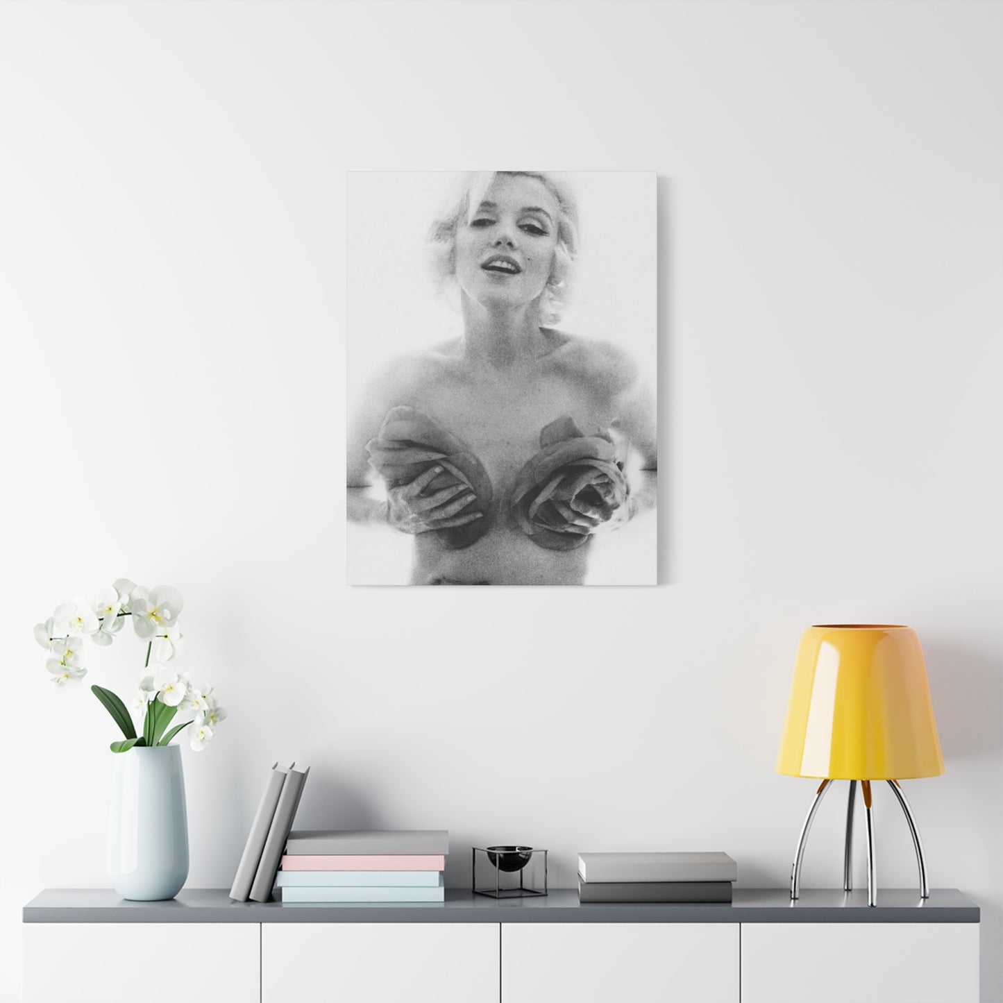 Beautiful Marilyn Monroe Naked Photo Wall Art & Canvas Prints