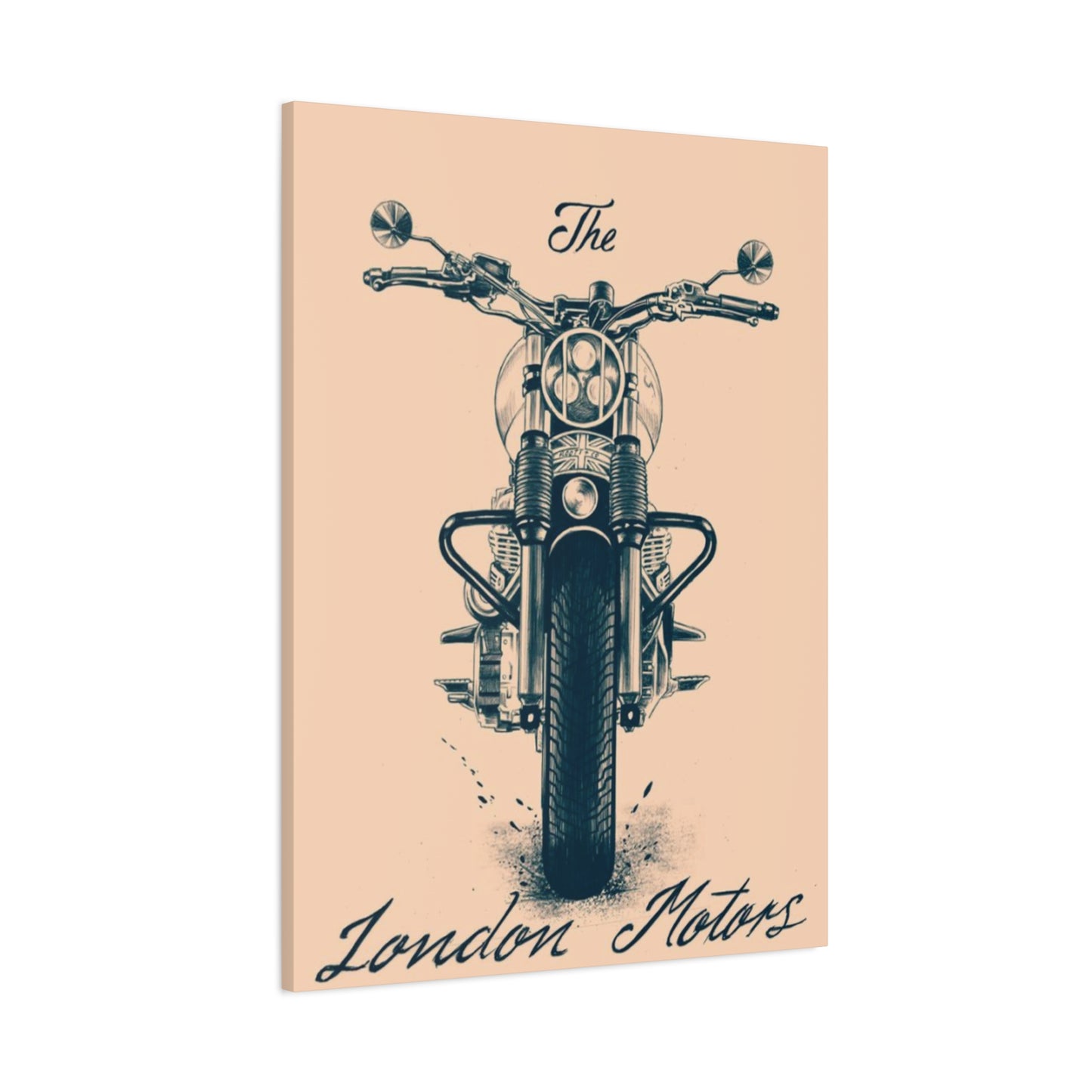 The London Motors Motorcycle Wall Art & Canvas Prints