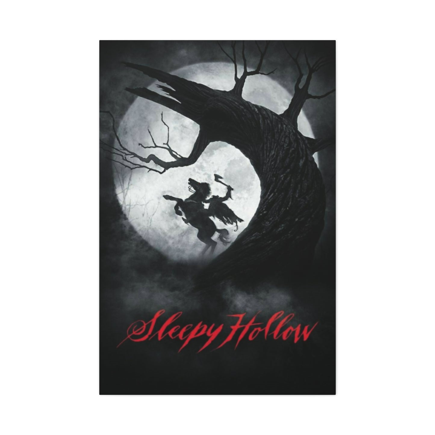 Sleepy Hallow Horror Movie Poster Wall Art & Canvas Prints