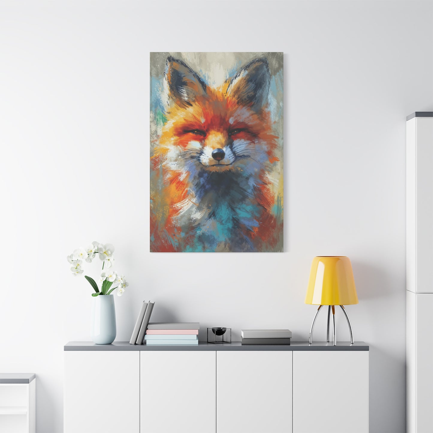 The Closeup Abstract Fox Wall Art & Canvas Prints