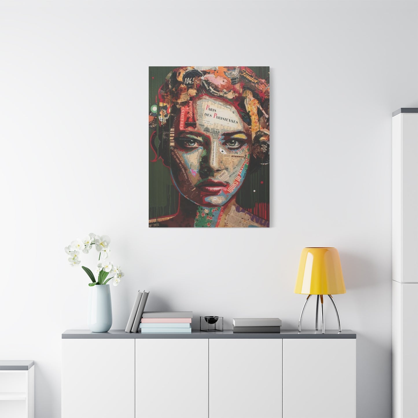 Women Abstract Mixed Media Wall Art & Canvas Prints