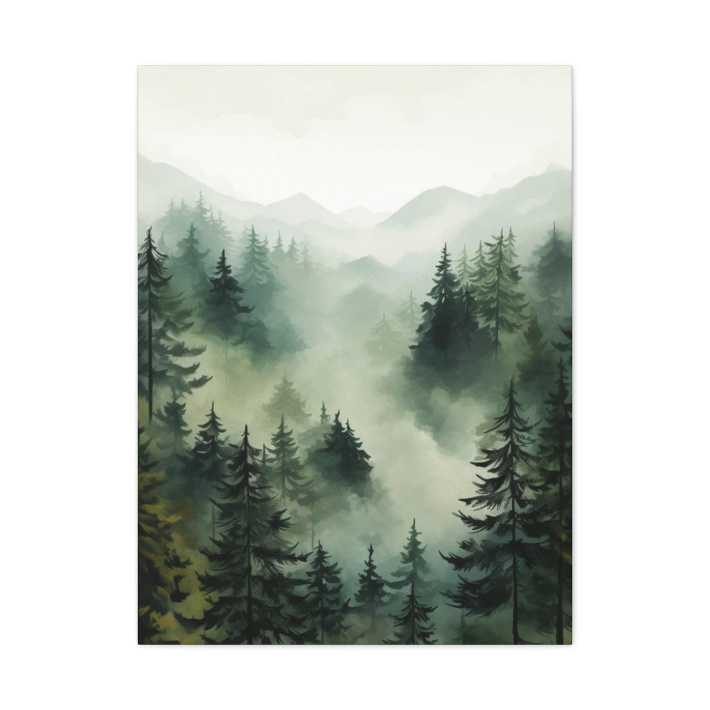 Foggy Forest Wall Art & Canvas Prints