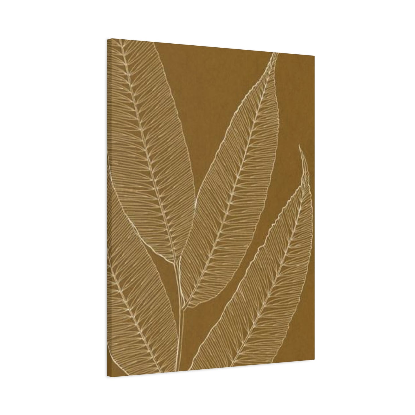 Palm Tree Brown Leaves Wall Art & Canvas Prints