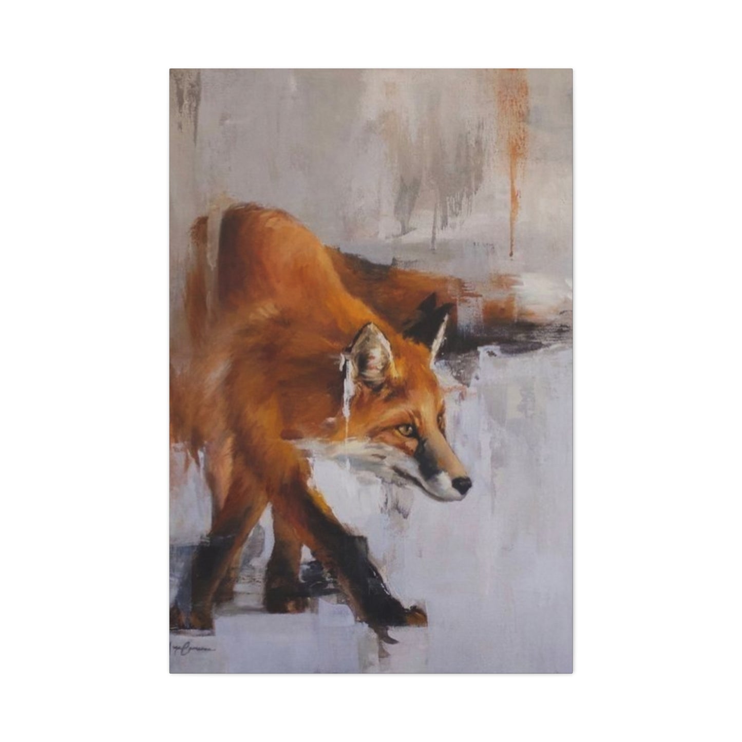 The Abstract Fox Wall Art & Canvas Prints