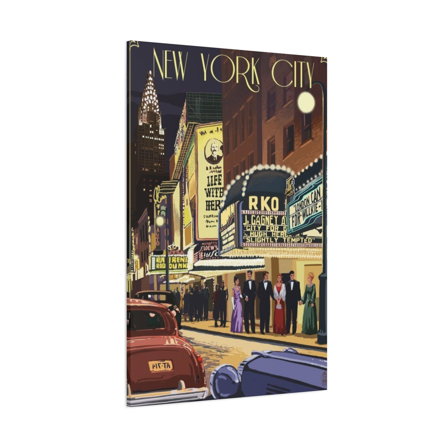 Casino Poster in New York City Wall Art & Canvas Prints