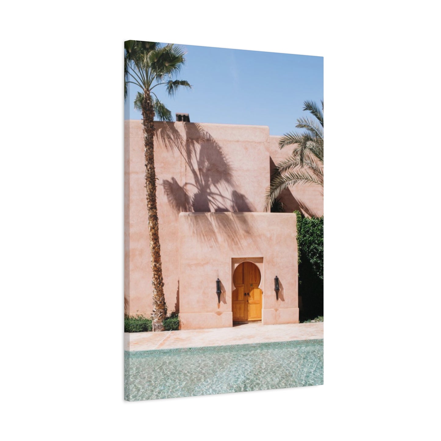 Sunshine On Architecture Of Moroccan Wall Art & Canvas Prints