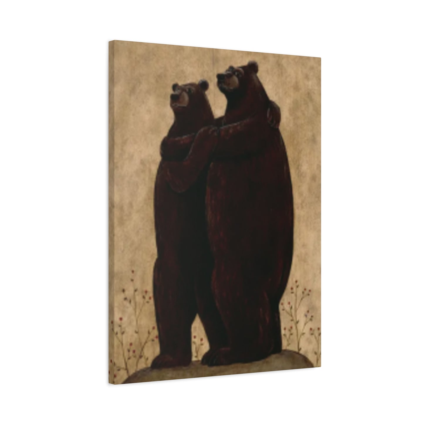 Grizzly Bear Couple Kimble Warren Wall Art & Canvas Prints