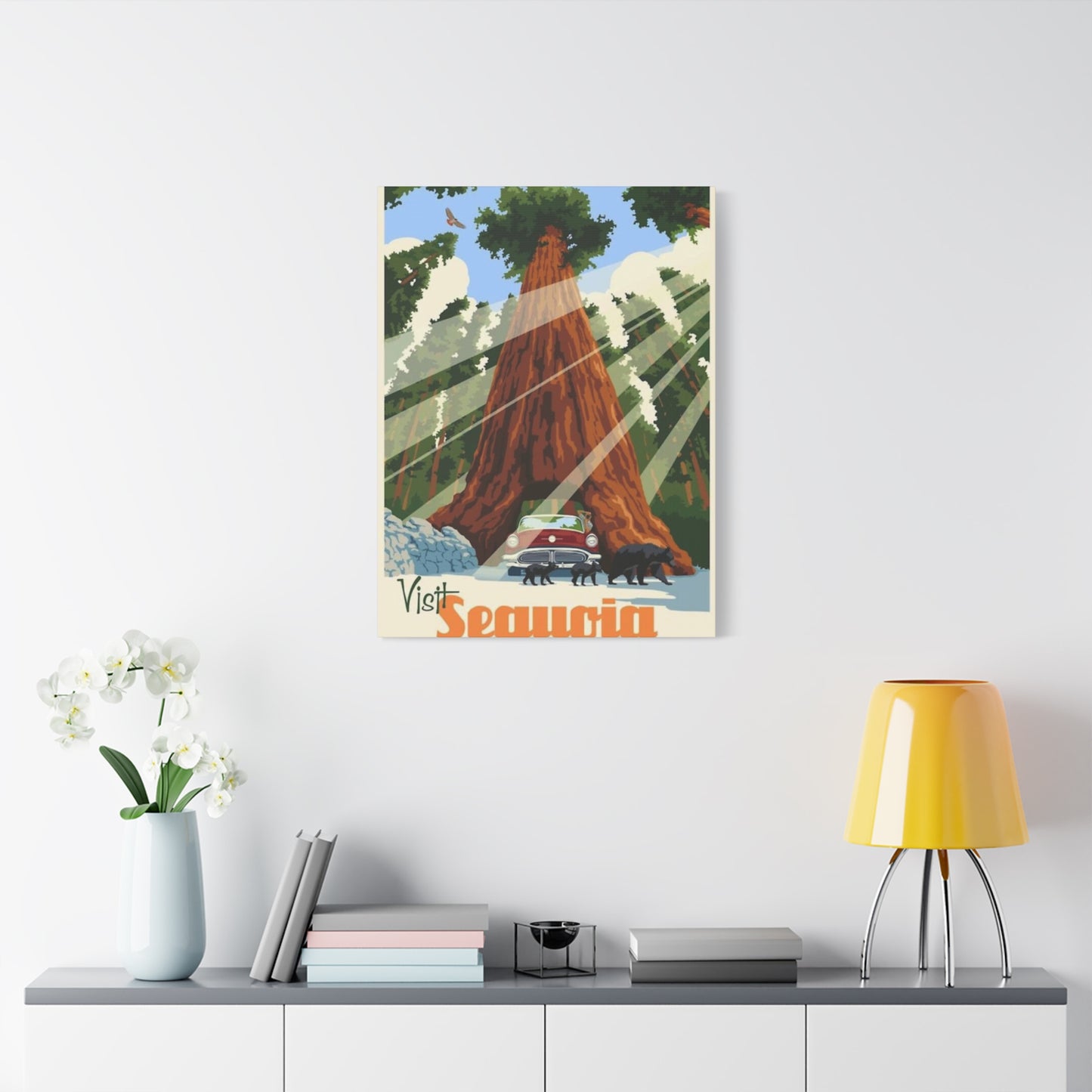 Sequoia Poster The National Park Wall Art & Canvas Prints