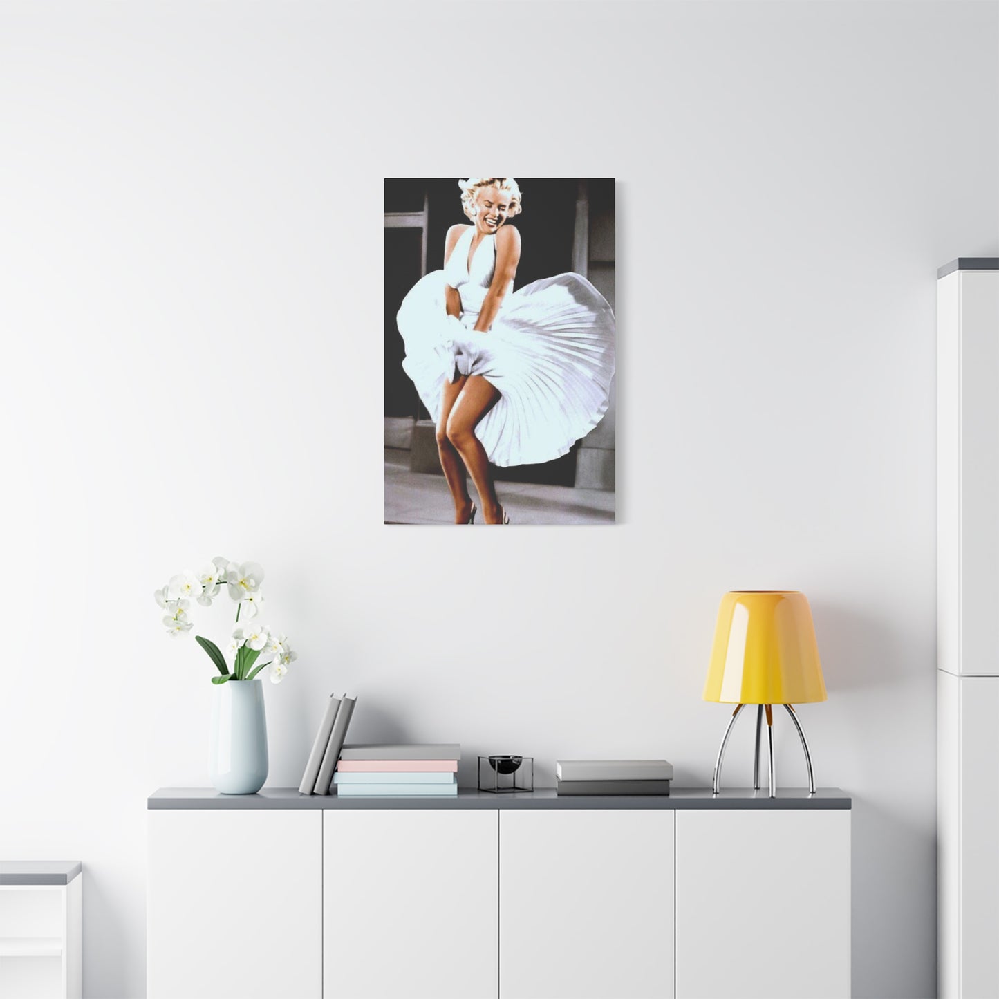 Beautiful Marilyn Monroe Dress Photo Wall Art & Canvas Prints