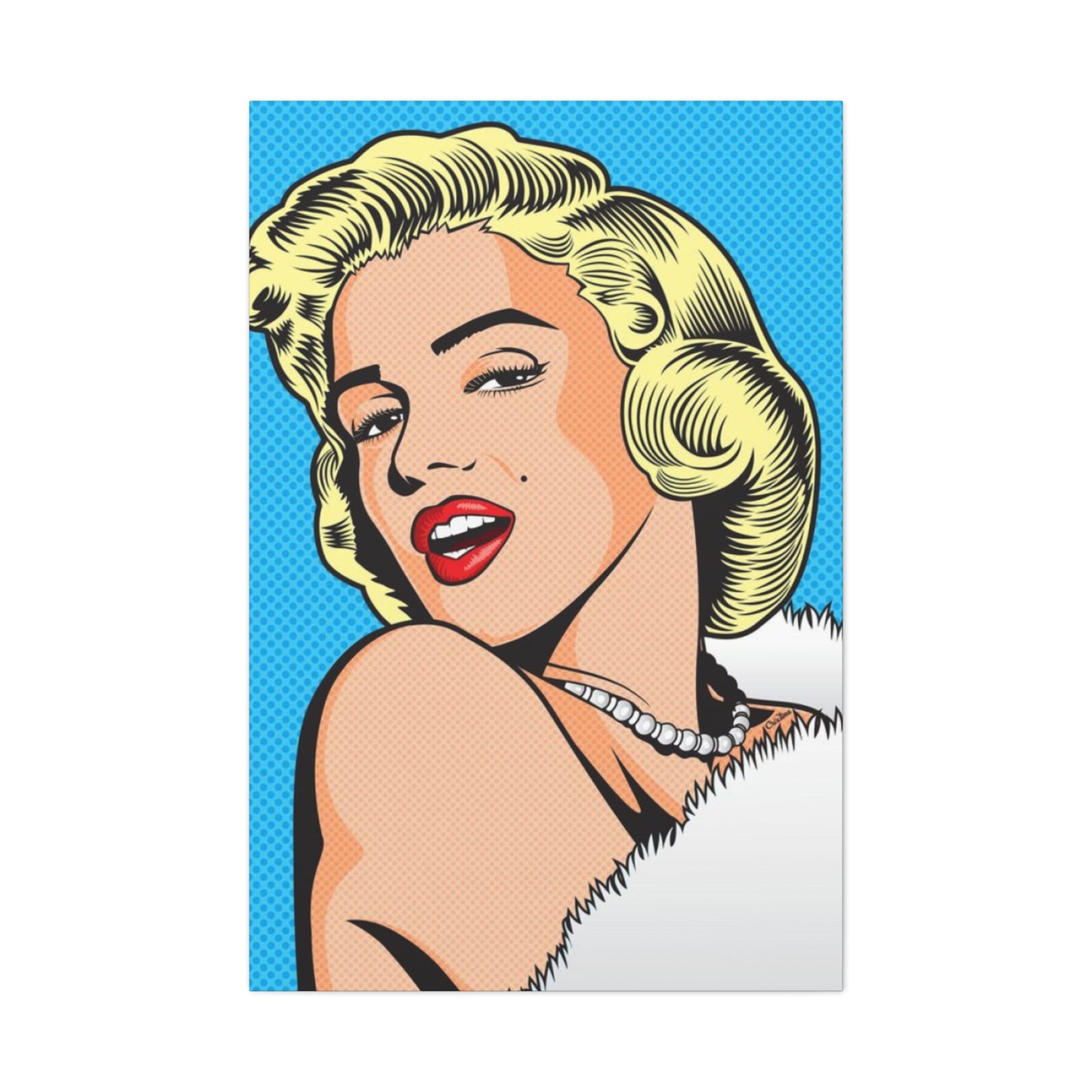 Marilyn Monroe Abstract Drawing Wall Art & Canvas Prints