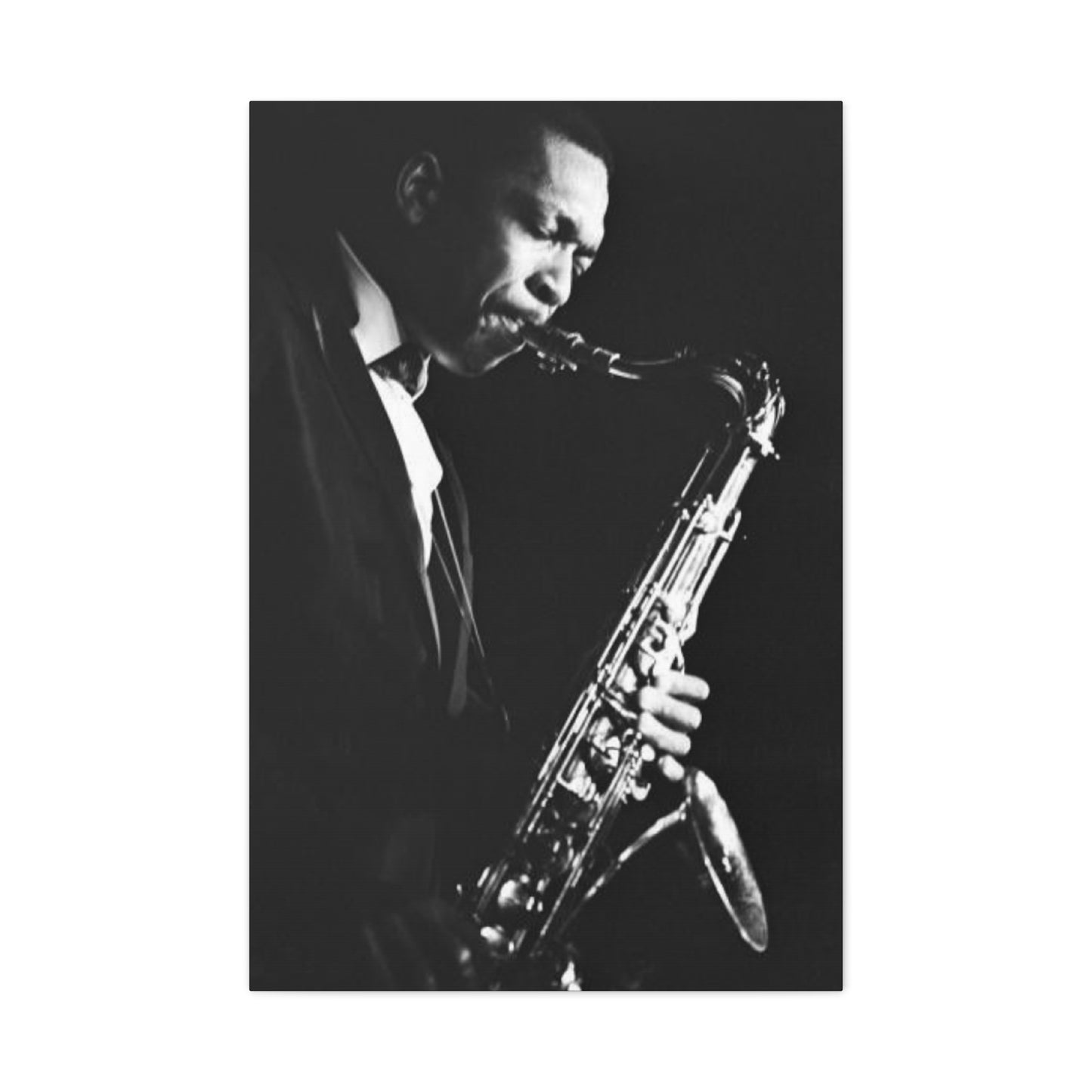 Black & White Jazz Music Artist Wall Art & Canvas Prints