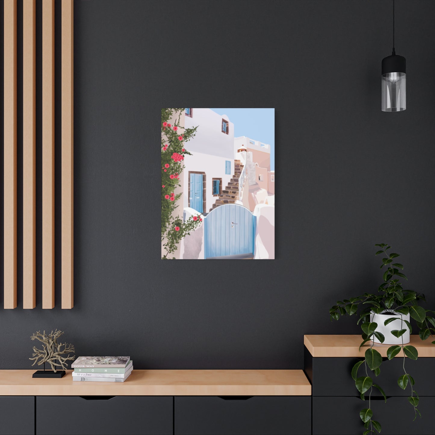 Greece Homes Wall Art & Canvas Prints