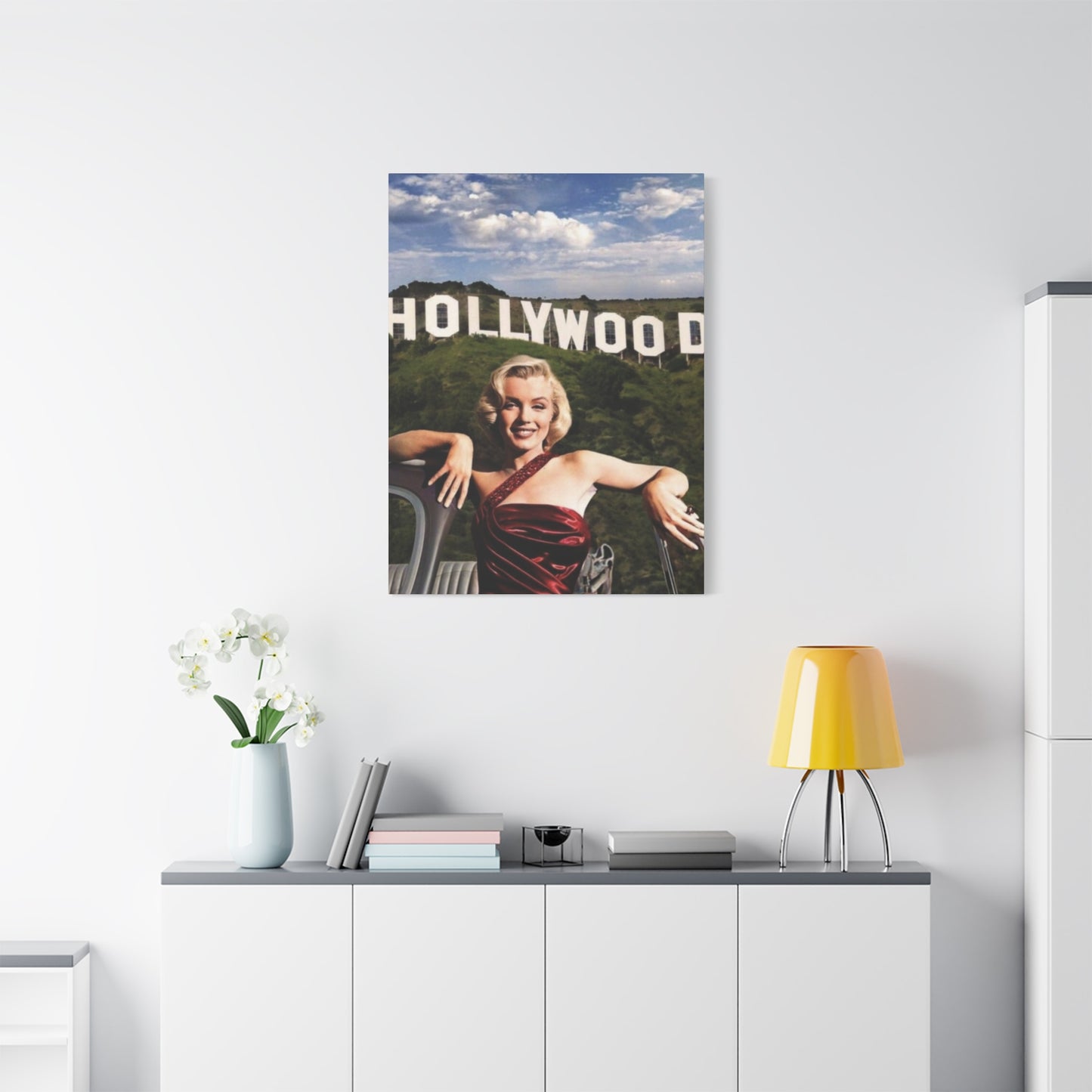 Marilyn Monroe In Hollywood Poster Wall Art & Canvas Prints