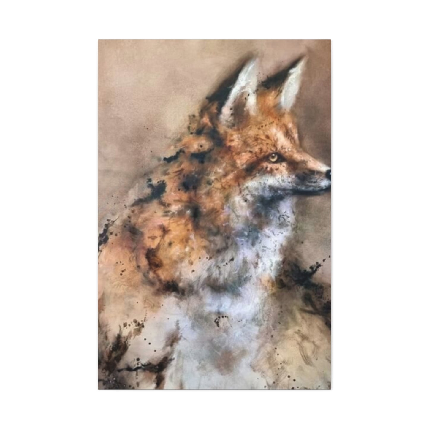 The Fox Abstract Wall Art & Canvas Prints