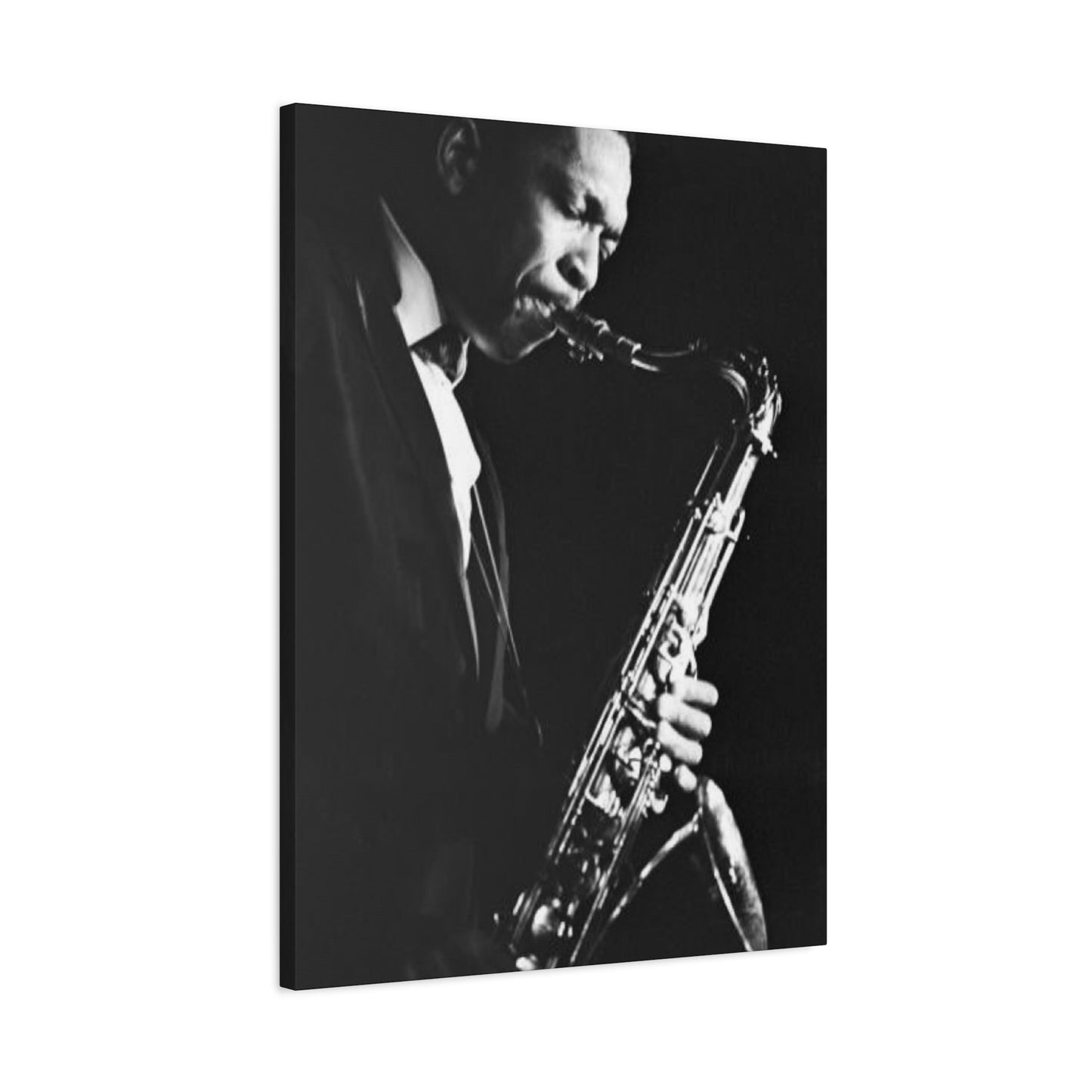 Black & White Jazz Music Artist Wall Art & Canvas Prints