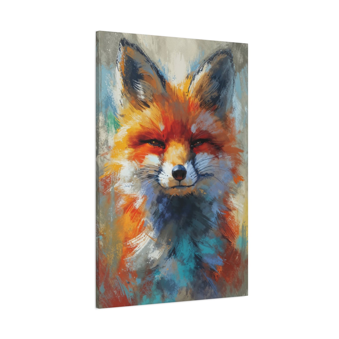 The Closeup Abstract Fox Wall Art & Canvas Prints