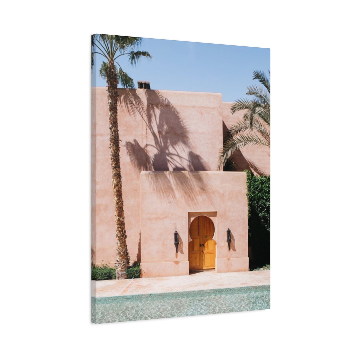 Sunshine On Architecture Of Moroccan Wall Art & Canvas Prints