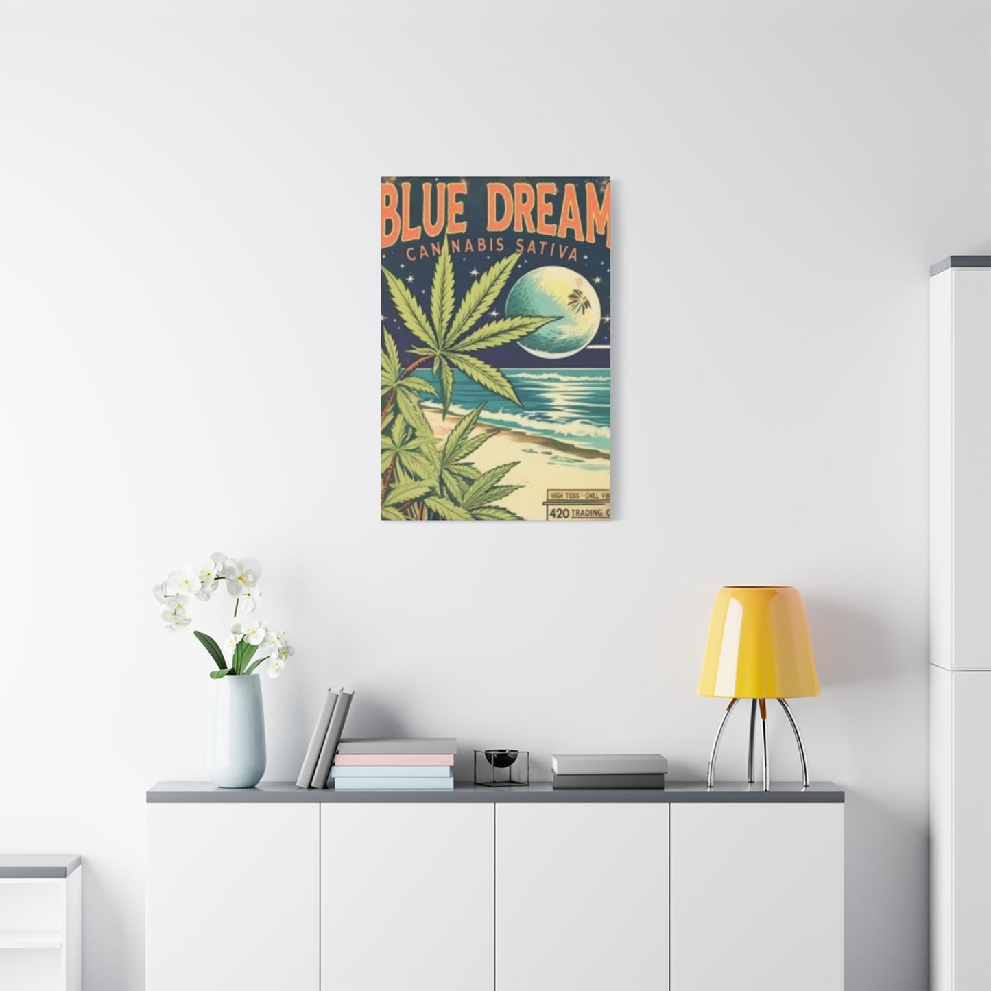 Blue Dream Marijuana Wall Art & Canvas Prints