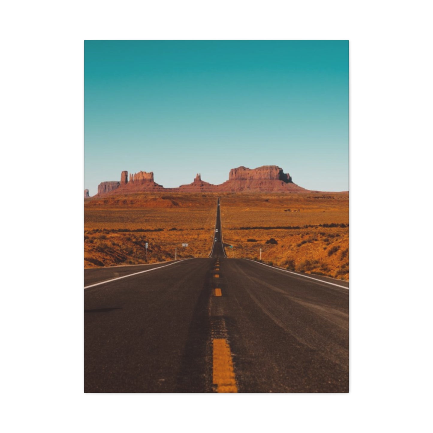 Road To National Park Wall Art & Canvas Prints