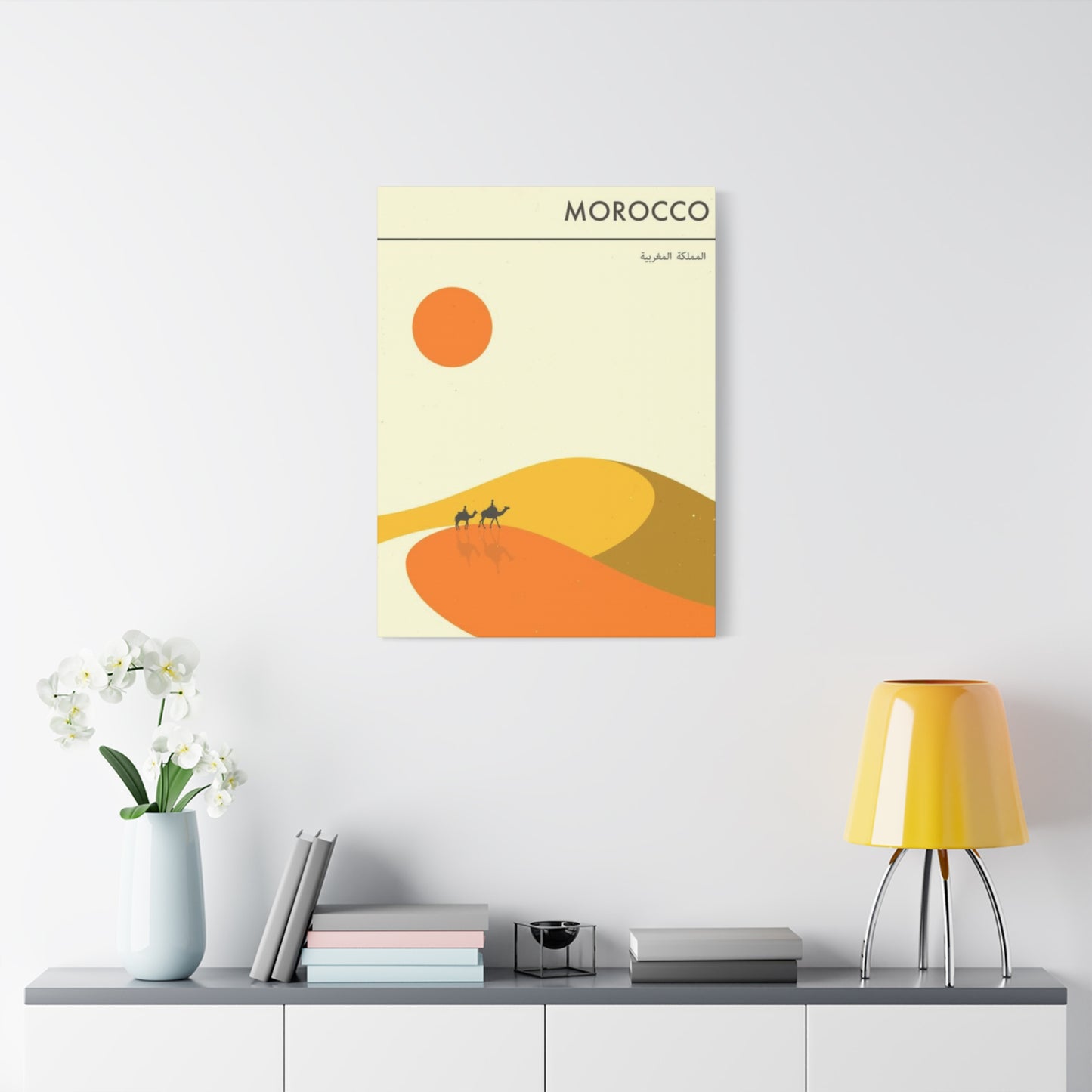 Sand Dunes in Moroccan Wall Art & Canvas Prints