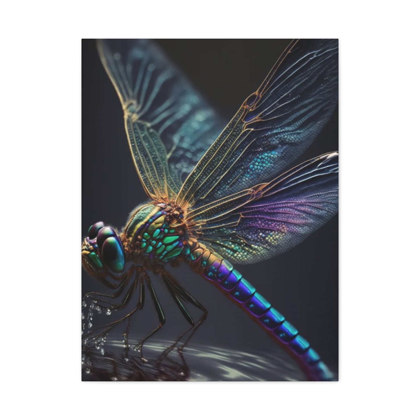 Dragonfly Closeup Wall Art & Canvas Prints