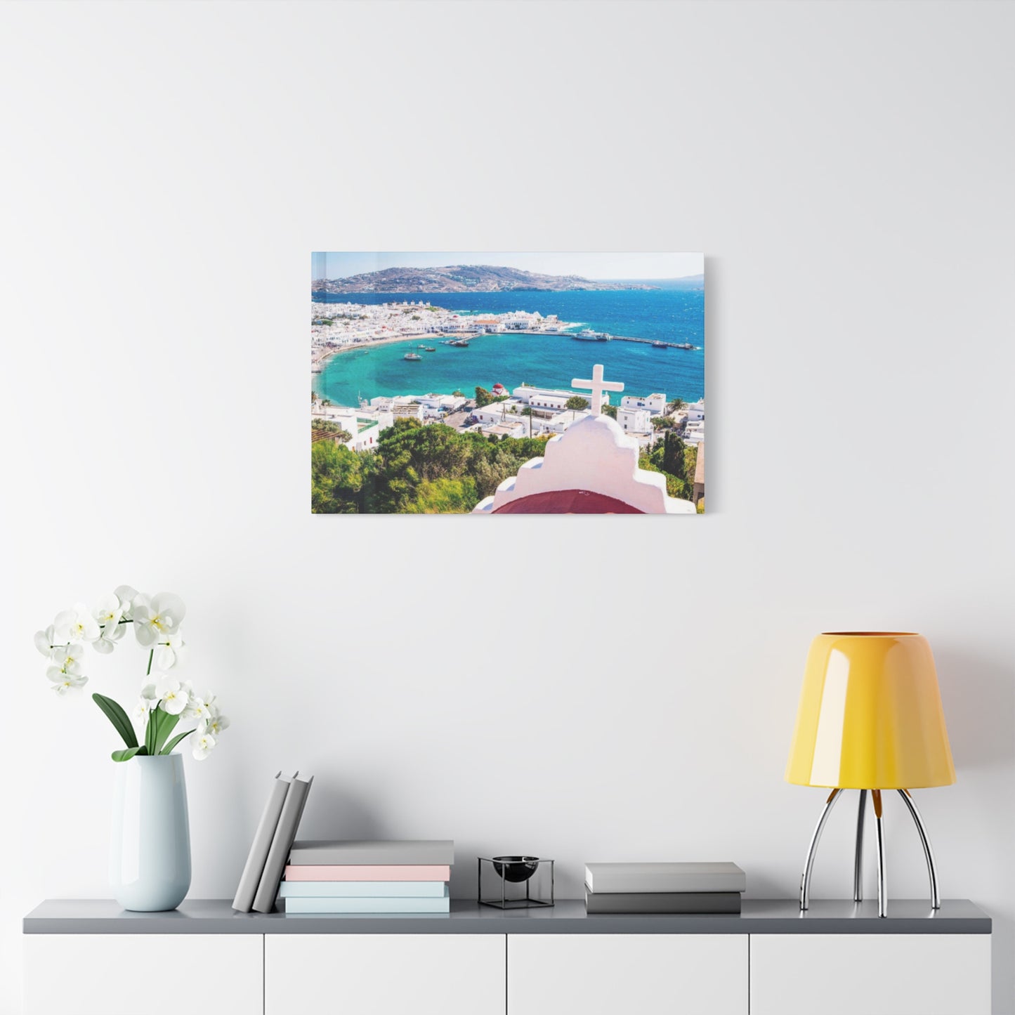 Greece Church Wall Art & Canvas Prints