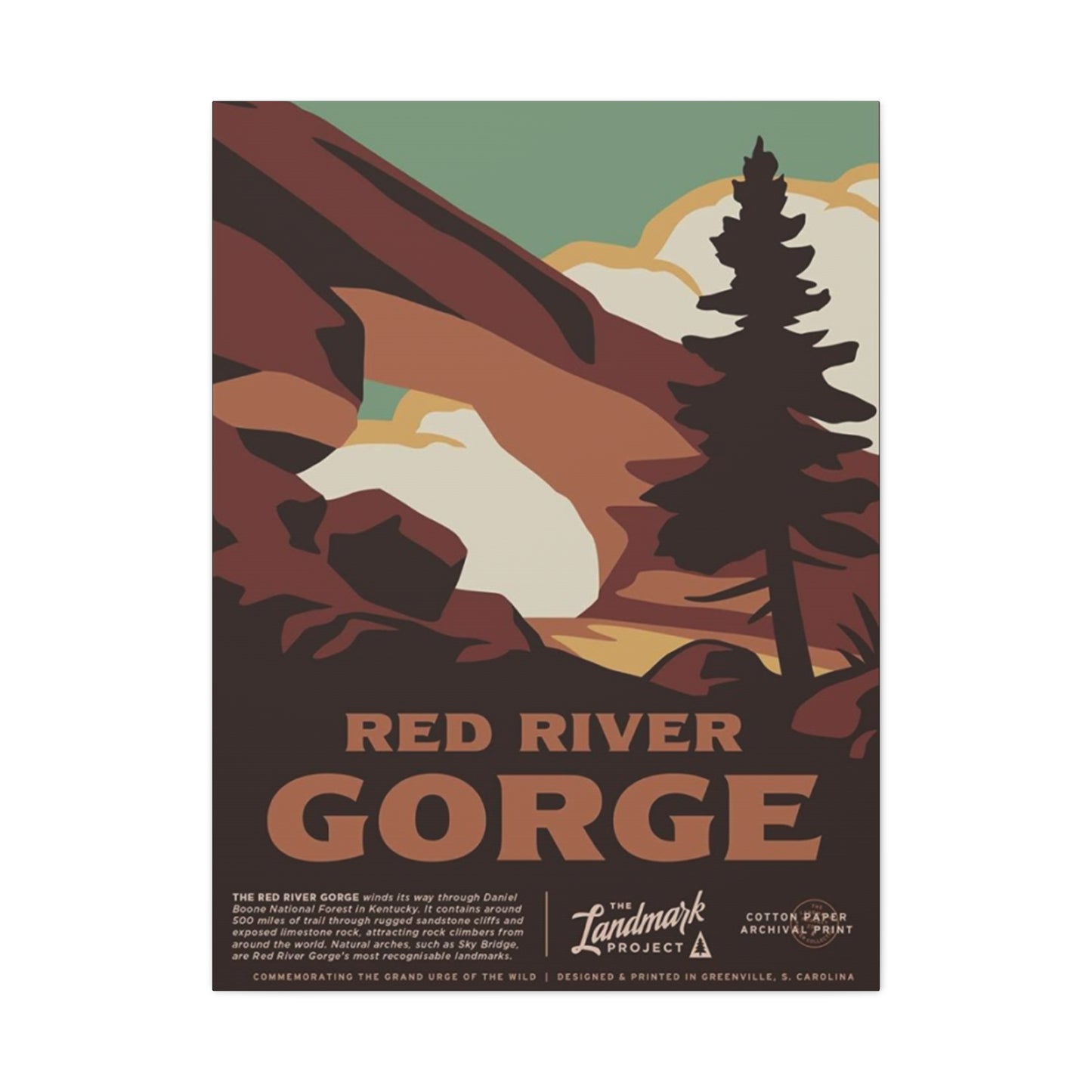 Red River Gorge National Park Wall Art & Canvas Prints