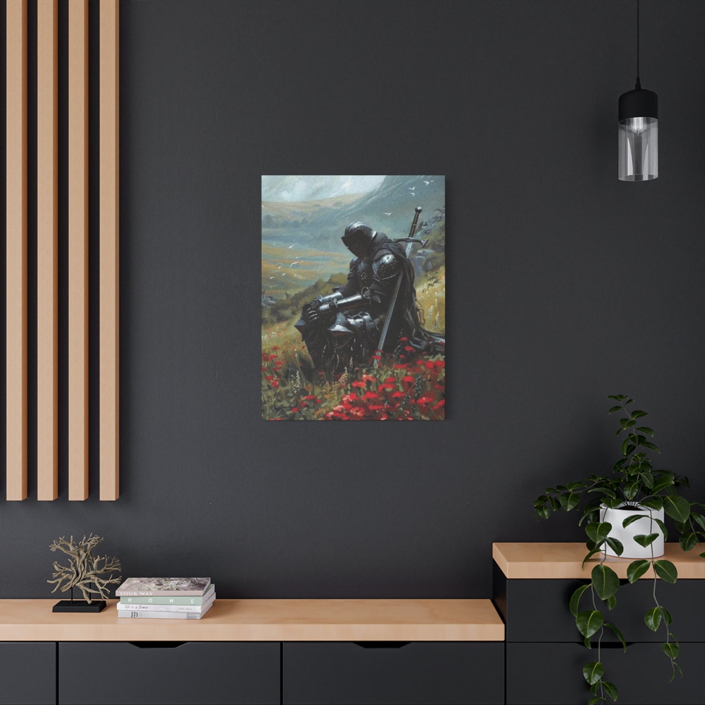 Alone Warrior Wall Art & Canvas Prints