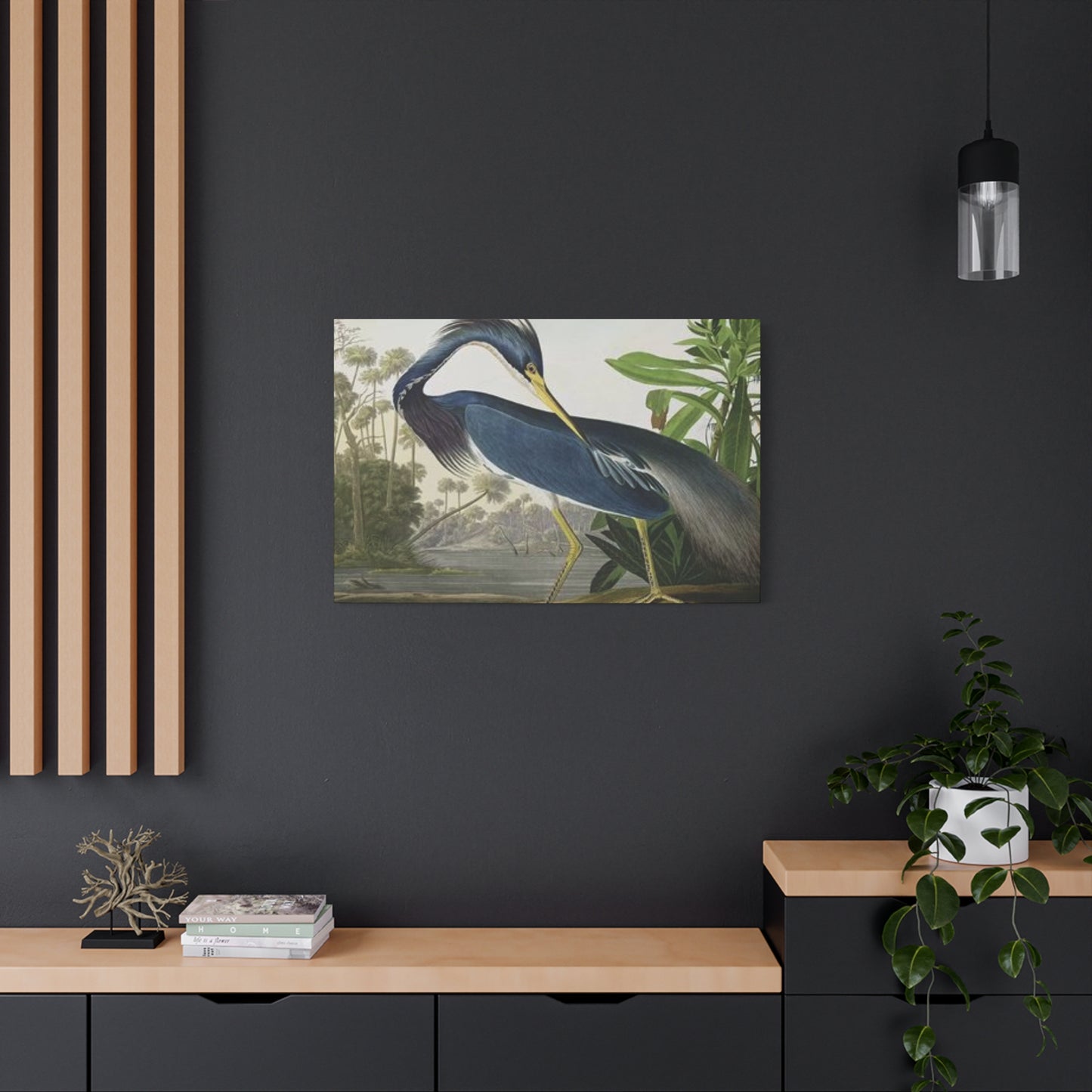 Long Feather Pelican Wall Art & Canvas Prints