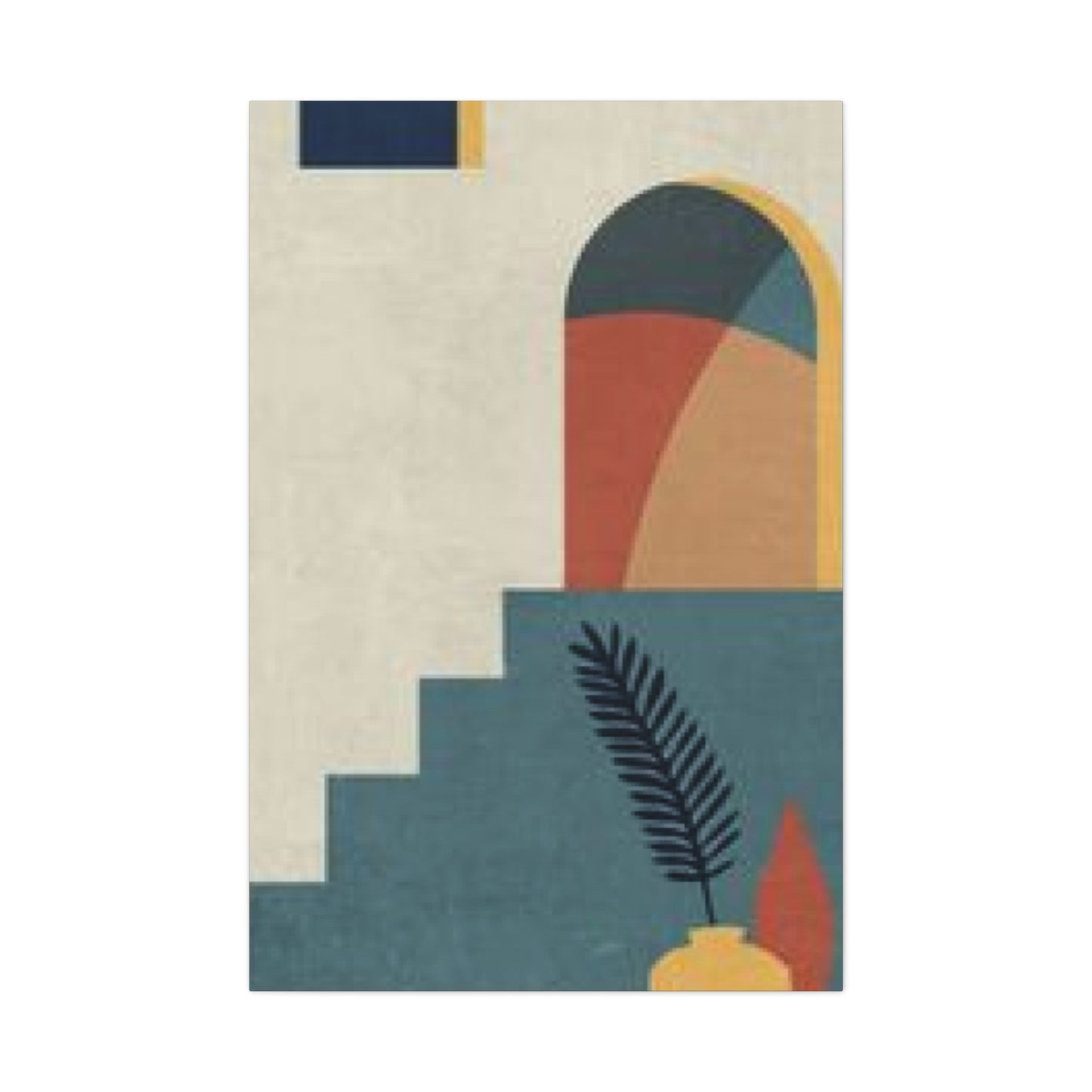 Moroccan Stair Design Moroccan Wall Art & Canvas Prints