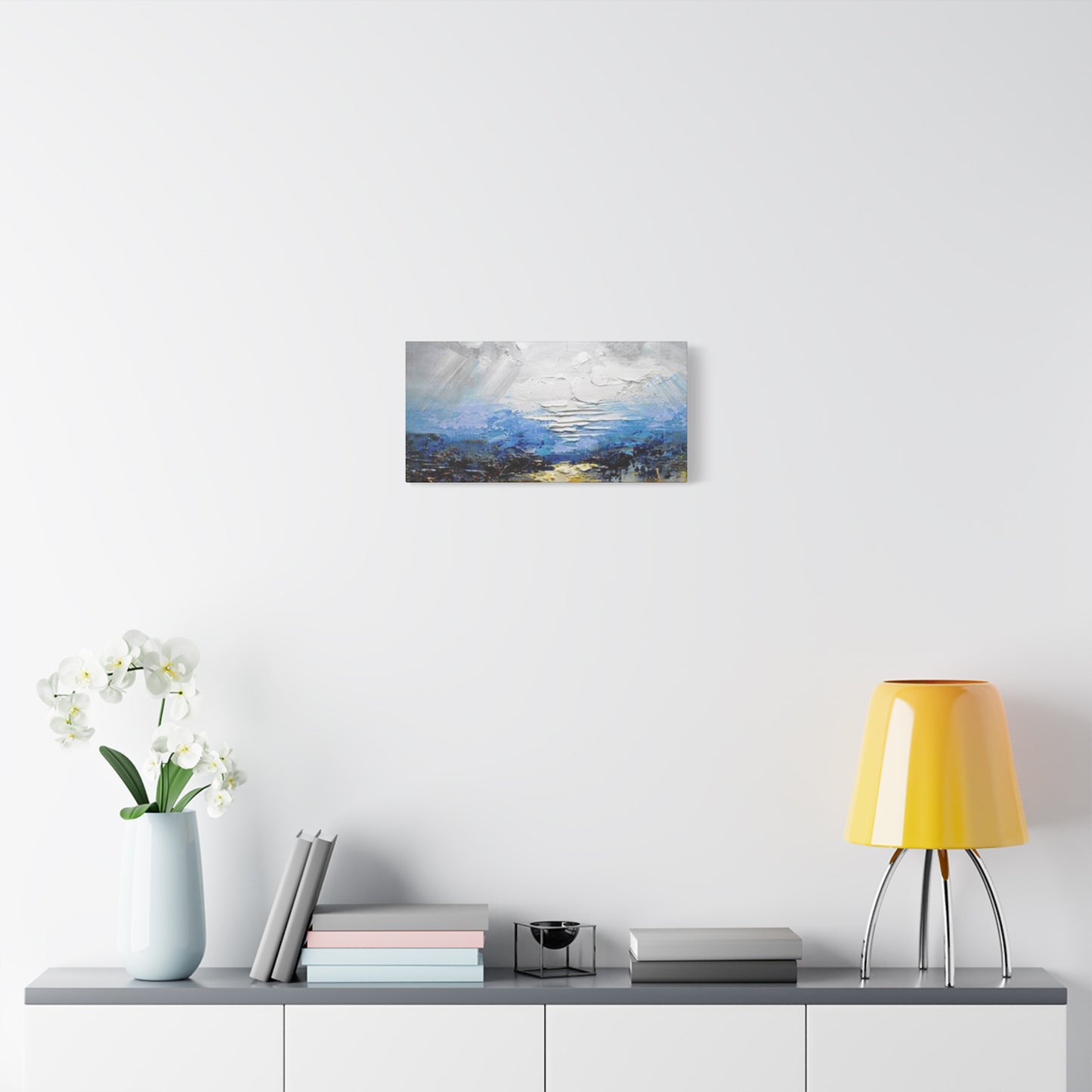 Sea Shore Painting Panoramas Wall Art & Canvas Prints