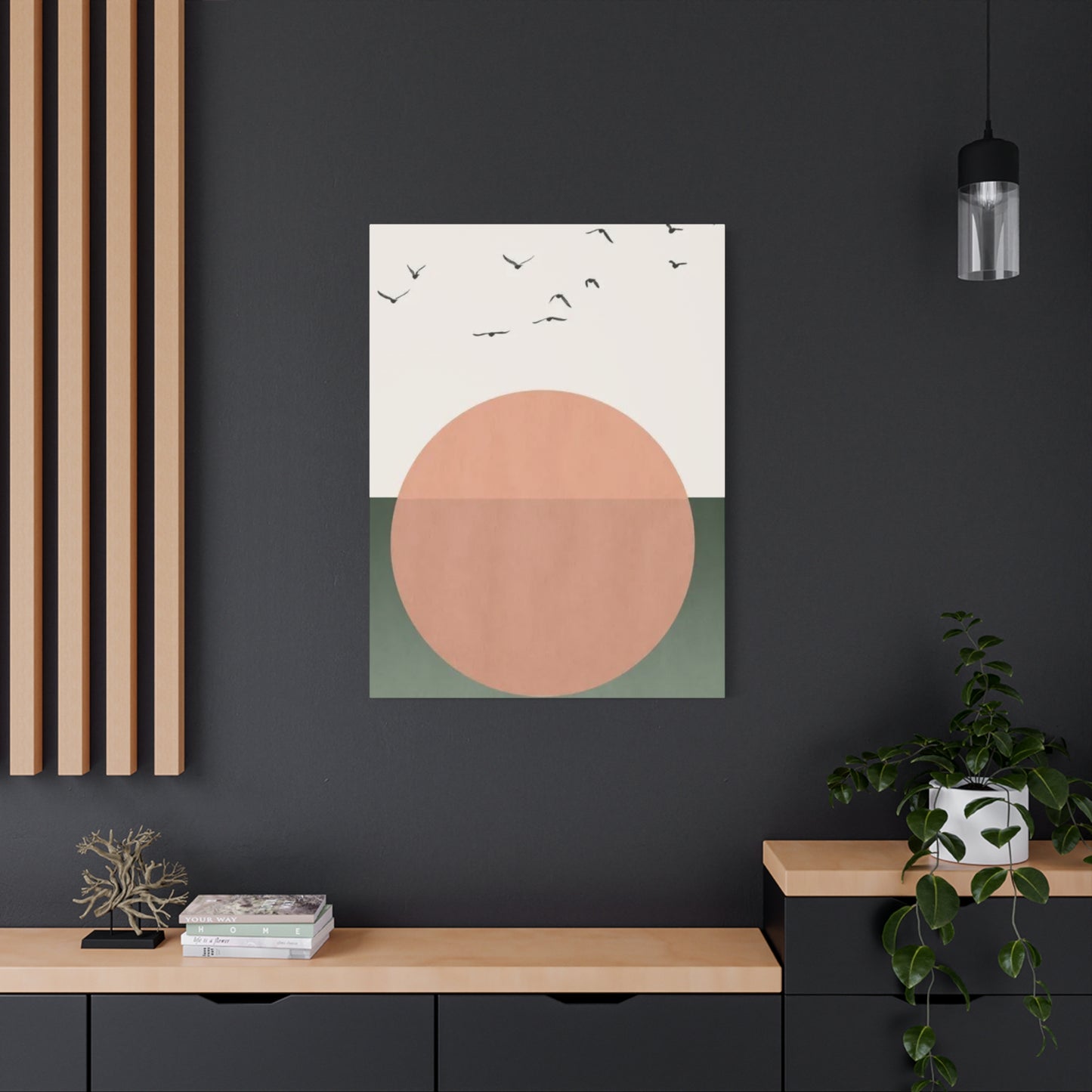 Bird Abstract Entryway Wall Art & Canvas Prints