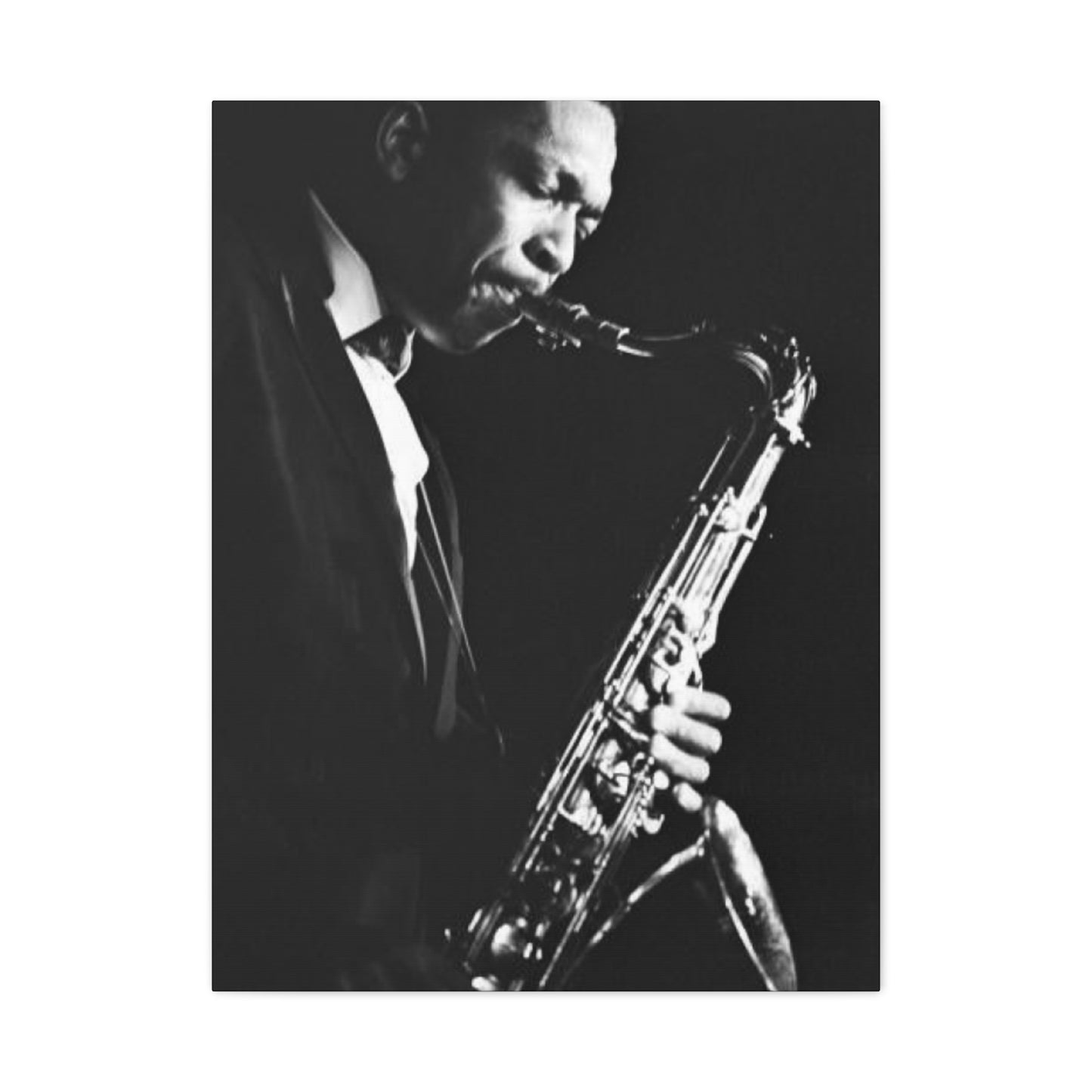 Black & White Jazz Music Artist Wall Art & Canvas Prints