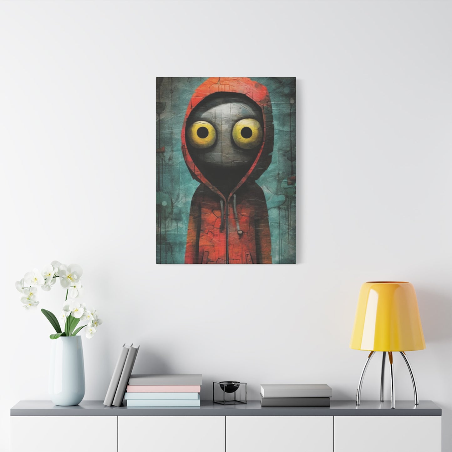 Alien Man Cave Decor Wall Art & Canvas Prints