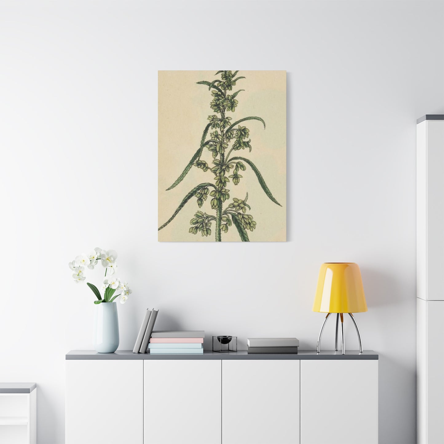 Plant Of Marijuana Wall Art & Canvas Prints