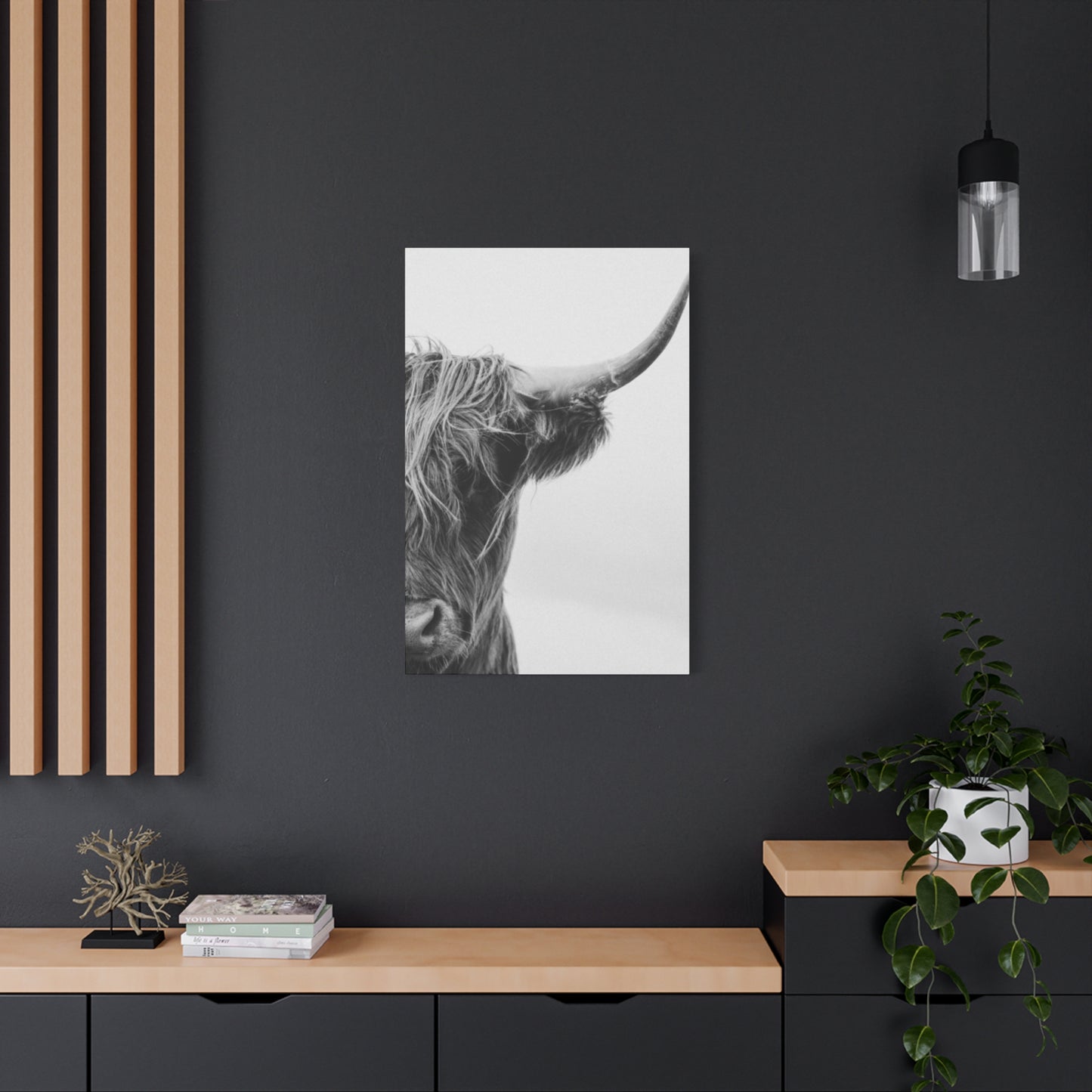 Wild Hairy Bull Longhorn Wall Art & Canvas Prints