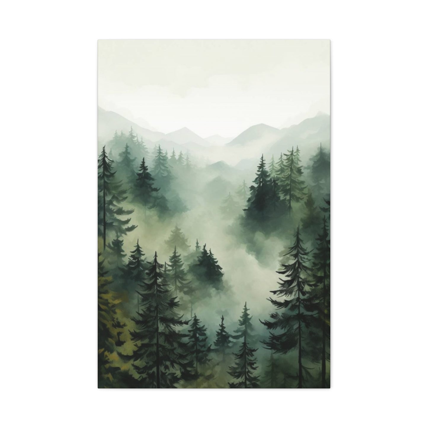 Foggy Forest Wall Art & Canvas Prints