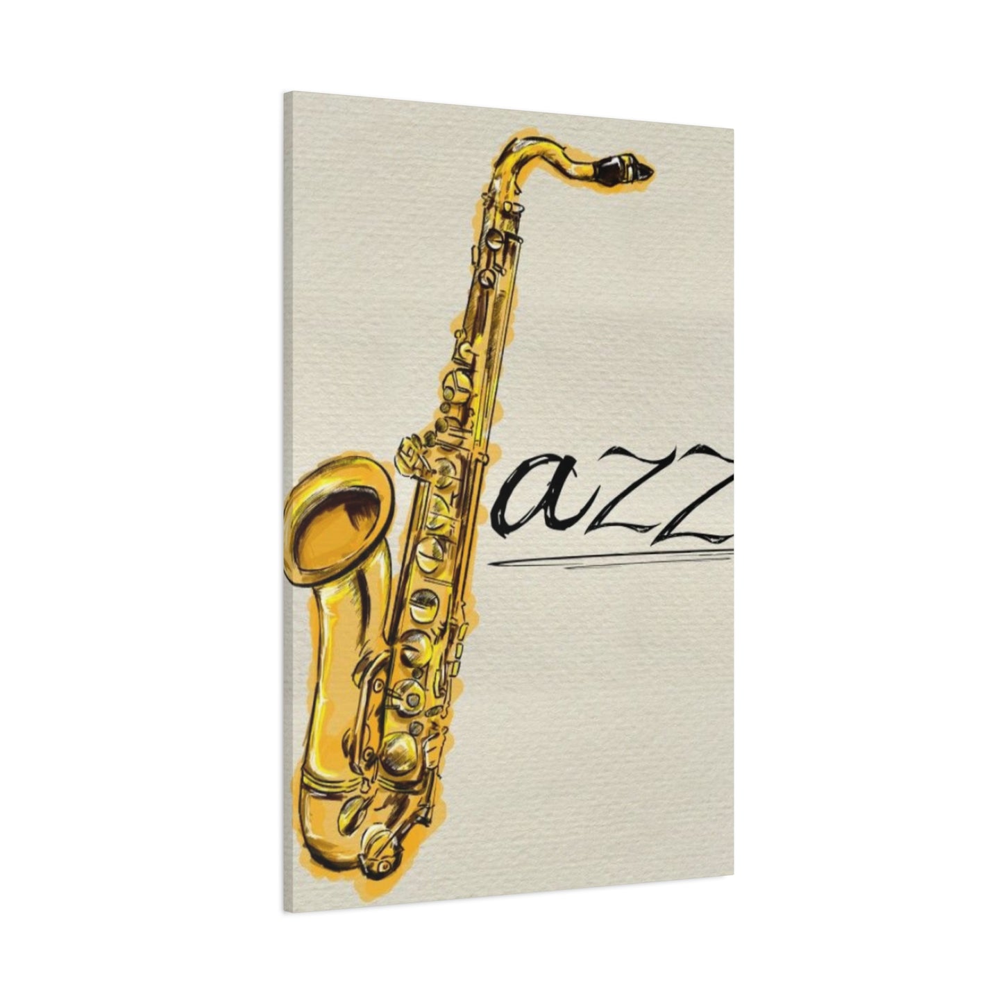 Saxophone Painting Jazz Wall Art & Canvas Prints