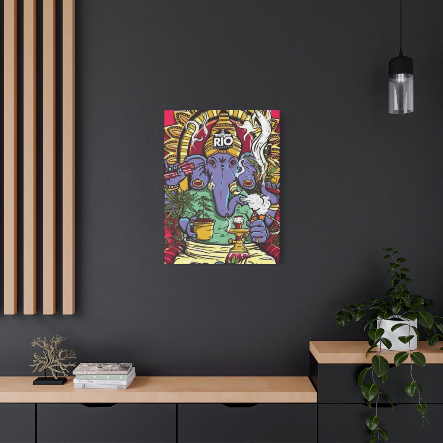 Hukkah Poster Marijuana Wall Art & Canvas Prints