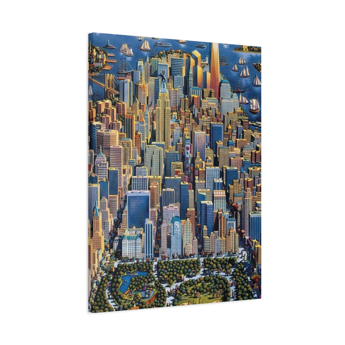 Manhattan Central Park New York City Skyline Wall Art & Canvas Prints