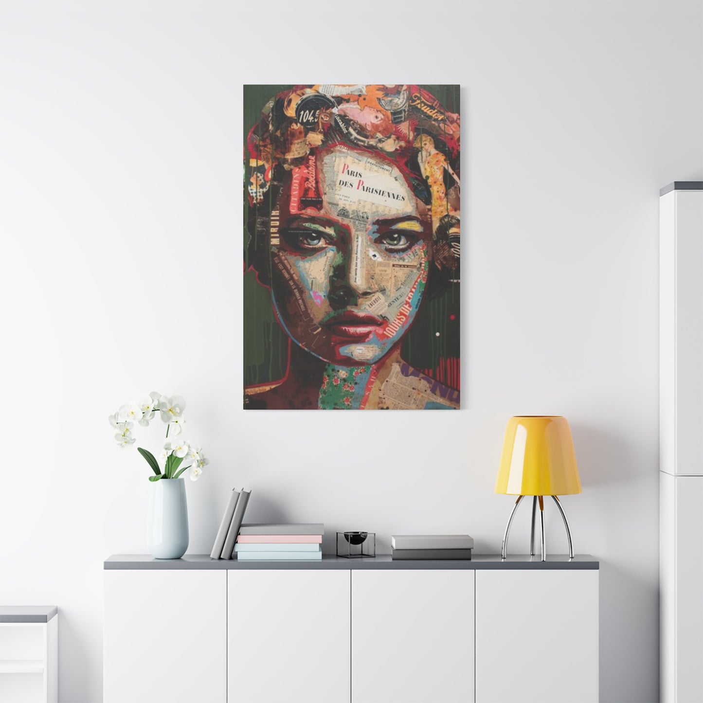 Women Abstract Mixed Media Wall Art & Canvas Prints