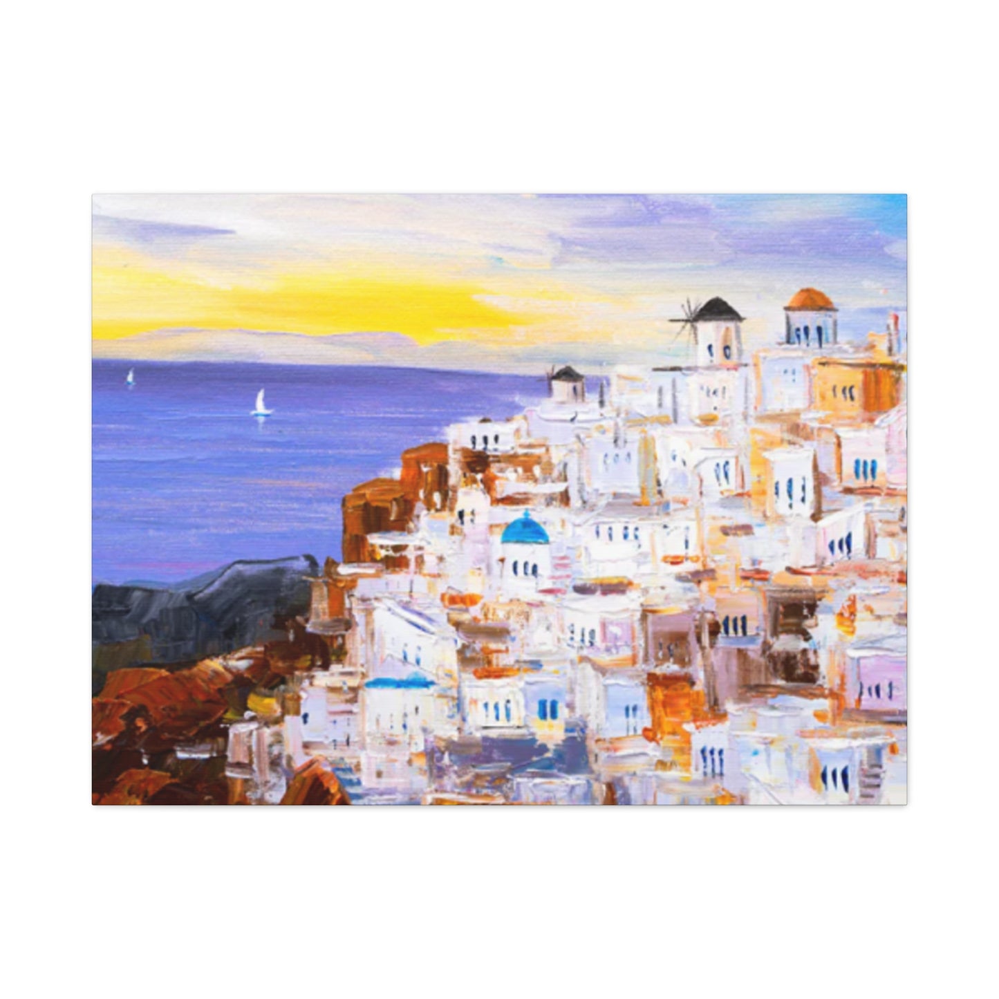 Greece Painting Wall Art & Canvas Prints