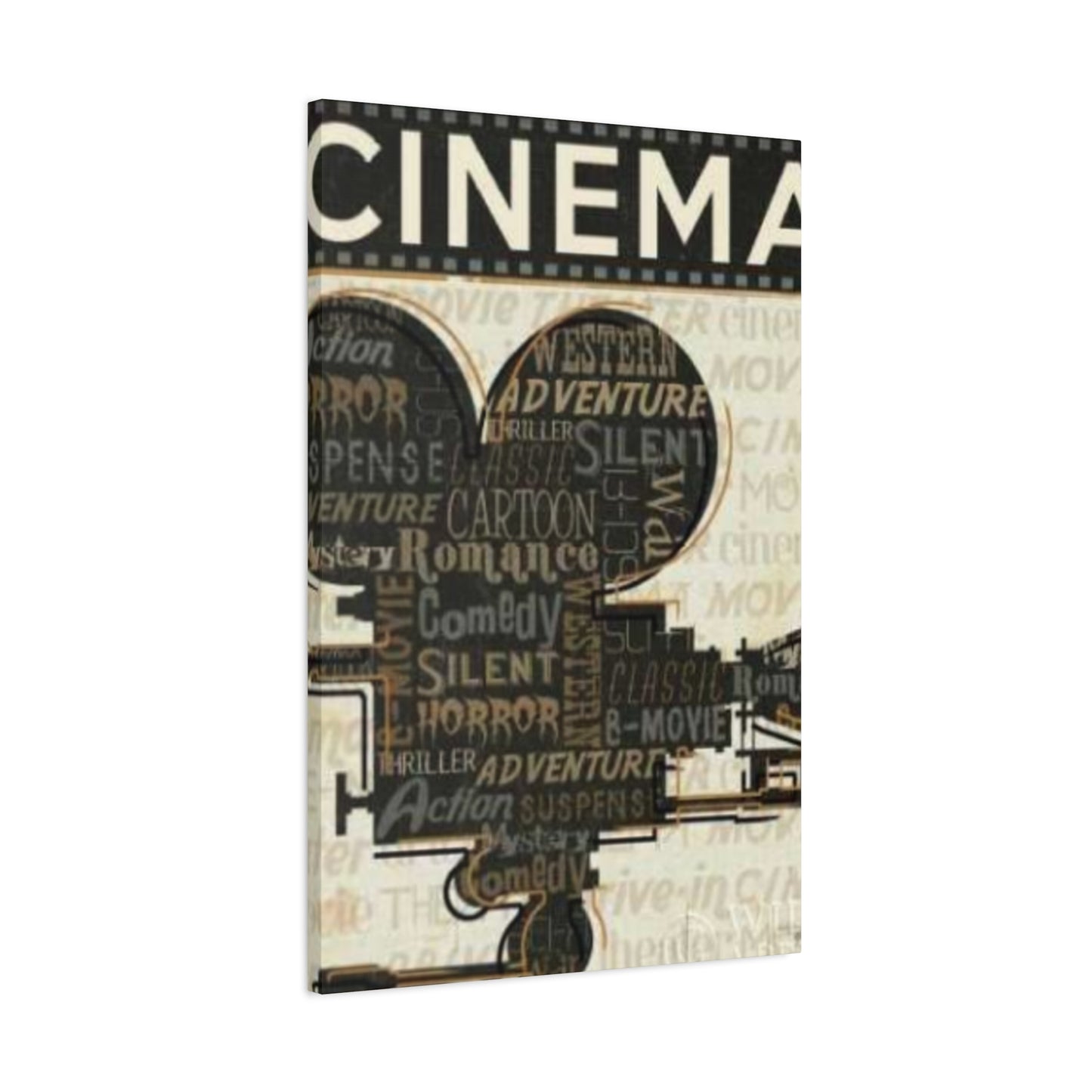 Cinema Genres Wall Art & Canvas Prints